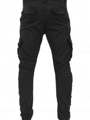 Детски карго панталони в черен цвят Urban Classics Cargo Jogging 