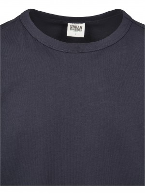 Детска тениска в тъмносин цвят Urban Classics от органичен памук