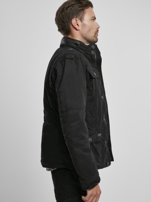 Мъжко яке в черен цвят Brandit Britannia