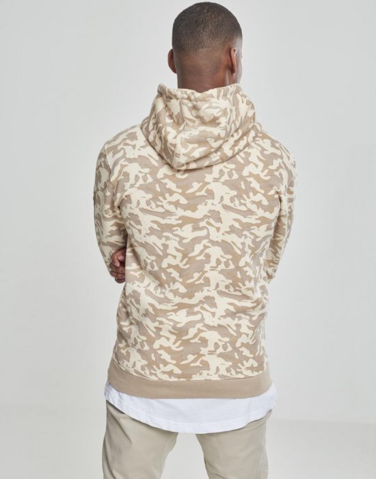 Мъжки камуфлажен суичър Urban Classics beige camo, Urban Classics, Суичъри - Complex.bg