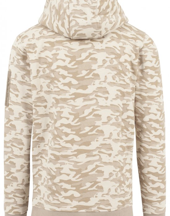 Мъжки камуфлажен суичър Urban Classics beige camo, Urban Classics, Суичъри - Complex.bg