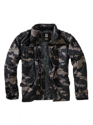Мъжко яке в тъмен камуфлаж Brandit Britannia 
