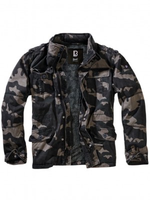 Мъжко яке в тъмен камуфлаж Brandit Britannia 