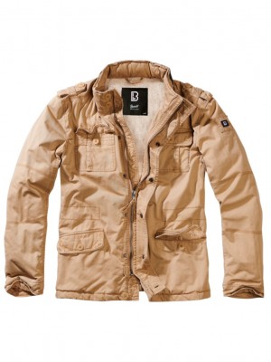 Мъжко яке в цвят камел Brandit Britannia 