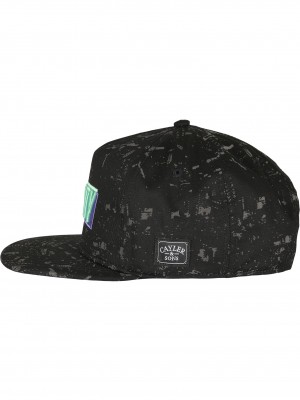 Шапка с козирка в черен цвят C&S Mad Skyline 