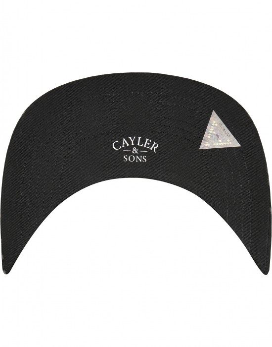 Шапка с козирка в черен цвят C&S Mad Skyline, Cayler & Sons, Шапки с козирка - Complex.bg