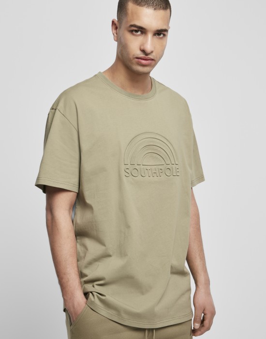 Мъжка тениска в каки цвят Southpole, Southpole, Тениски - Complex.bg