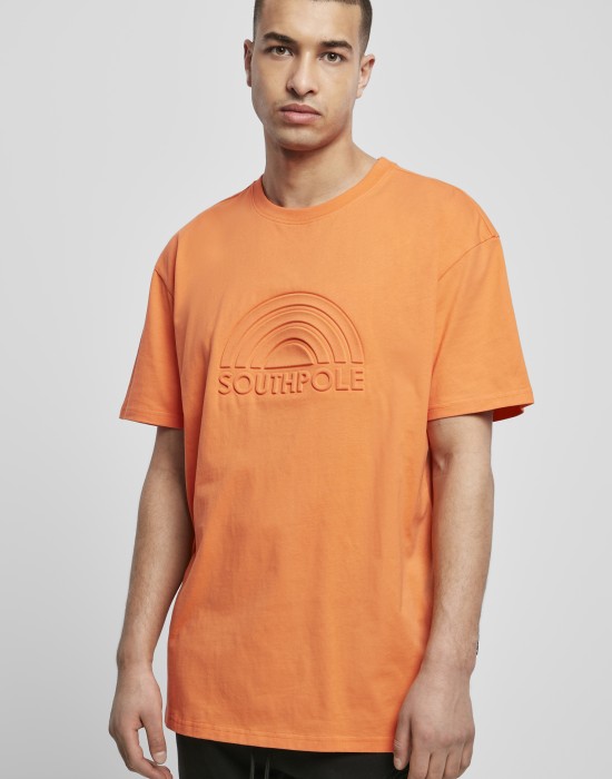 Мъжка тениска в оранжев цвят Southpole, Southpole, Тениски - Complex.bg