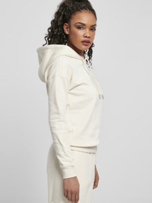 Дамски суичър в пясъчен цвят Urban Classics от органичен памук