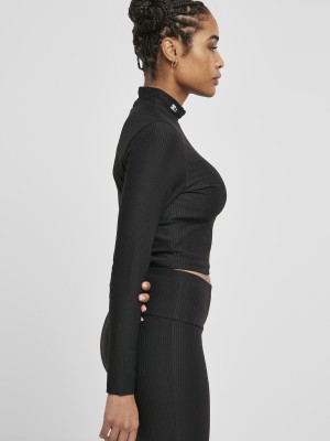 Дамска спортна блуза в черен цвят Starter 