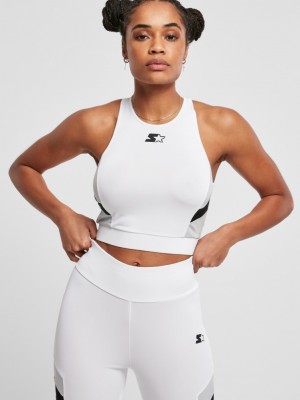 Дамски спортен топ в бял цвят Starter