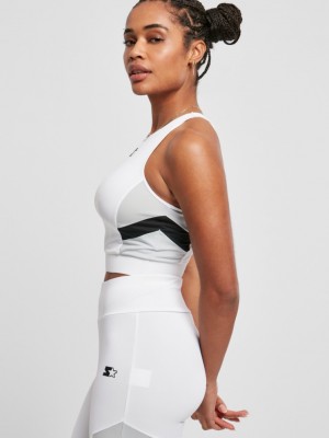 Дамски спортен топ в бял цвят Starter