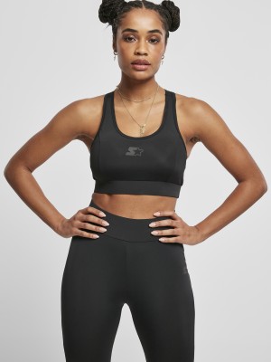 Дамски спортен сутиен в черен цвят Starter