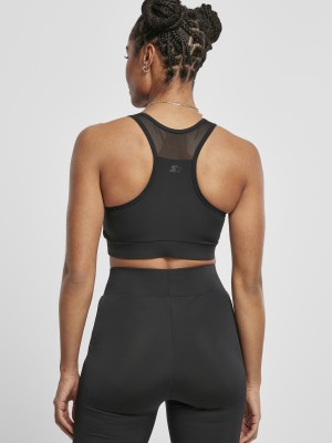 Дамски спортен сутиен в черен цвят Starter