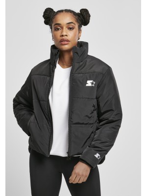 Дамско късо яке в черен цвят Starter 