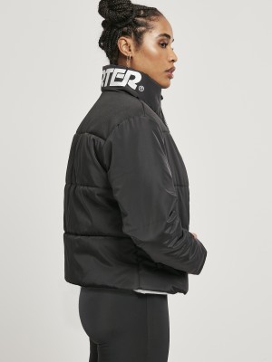 Дамско късо яке в черен цвят Starter 