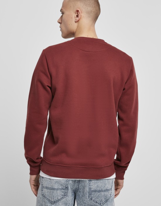 Мъжка блуза в керемидено червен цвят Starter Essential Crewneck, STARTER, Блузи - Complex.bg