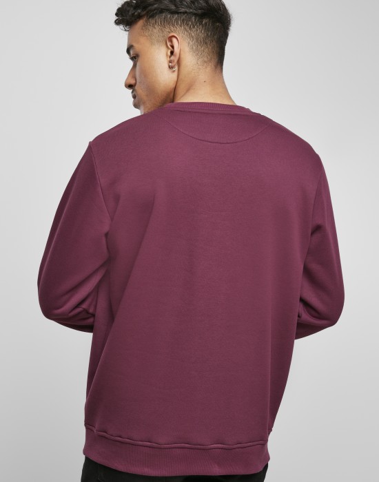 Мъжка блуза в тъмно лилав цвят Starter Essential Crewneck, STARTER, Блузи - Complex.bg