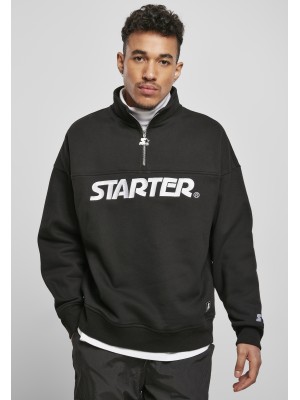 Мъжка блуза в черен цвят Starter Heavy Color Block Troyer