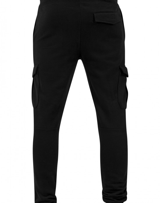 Мъжки карго панталон в черен цвят Urban Classics Fitted, Urban Classics, Панталони - Complex.bg