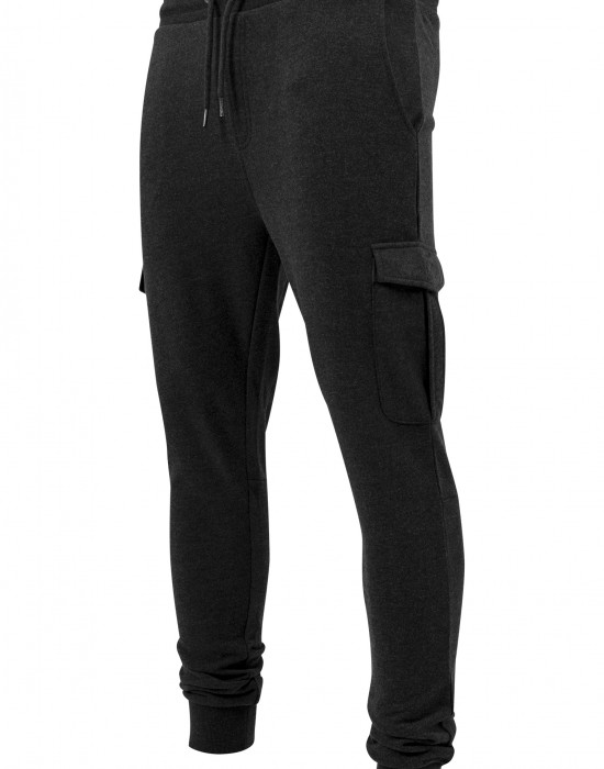 Мъжки карго панталон в тъмносив цвят Urban Classics Fitted, Urban Classics, Панталони - Complex.bg