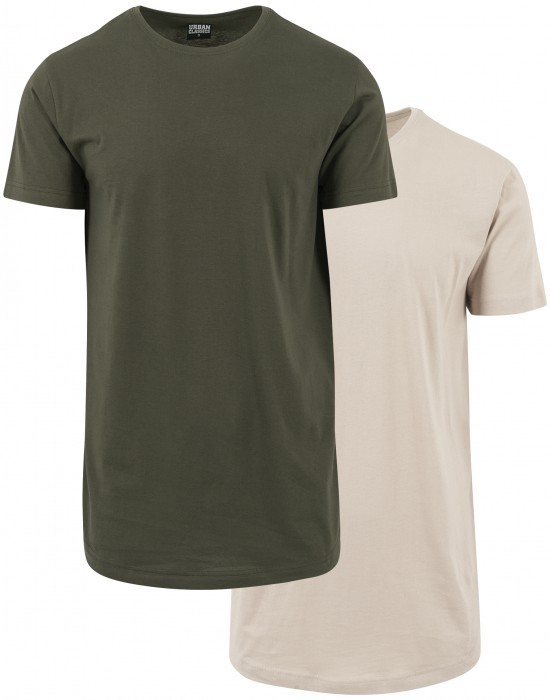 Комплект тениски Urban Classics Shaped Long, Urban Classics, Тениски - Complex.bg