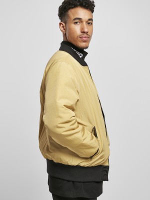 Мъжко яке в златист пясъчен цвят Starter Reversible