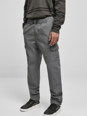 Мъжки карго панталон в сив цвят Urban Classics Ripstop