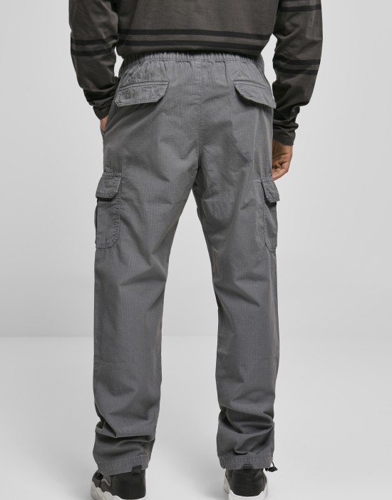 Мъжки карго панталон в сив цвят Urban Classics Ripstop, Urban Classics, Панталони - Complex.bg