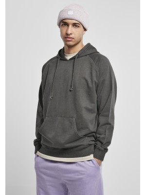 Мъжки суичър в светло черен цвят Urban Classics Overdyed