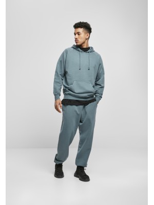 Мъжки суичър в петролно син цвят Urban Classics Overdyed 