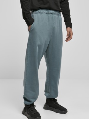 Мъжко долнище в петролно син цвят Urban Classics Overdyed 