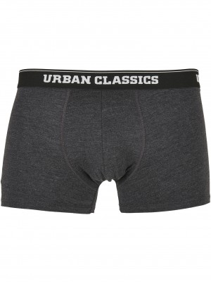 Комплект от 5 чифта боксерки Urban Classics от органичен памук /aop+white+grey+navy+black XXL