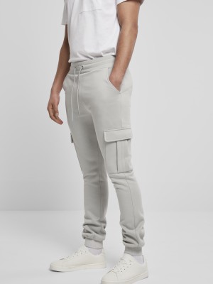 Мъжко карго долнище в светлосив цвят Urban Classics