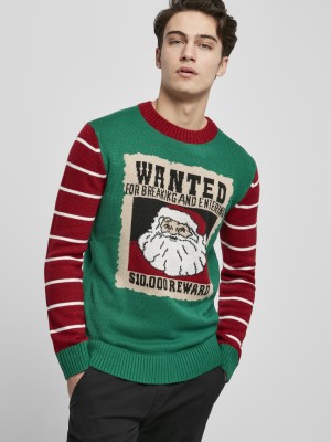 Мъжки коледен пуловер Urban Classics Wanted Christmas