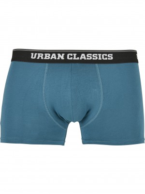 Комплект 3 чифта боксерки Urban Classics от органичен памук teddy aop+jasper+navy 