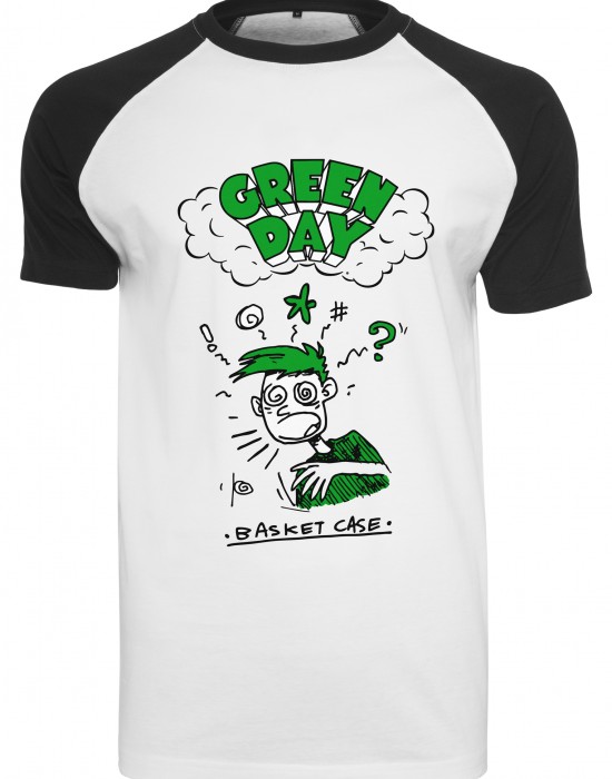 Мъжка тениска в бял цвят Merchcode Green Day Basket, MERCHCODE, Тениски - Complex.bg