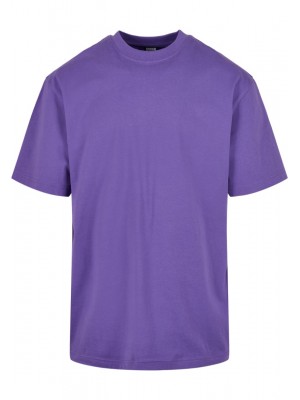 Мъжка изчистена тениска в лилав цвят Urban Classics Tall ultraviolet