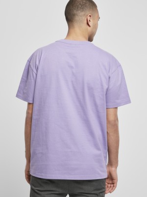 Мъжка изчистена тениска в лилав цвят Urban Classics lavender