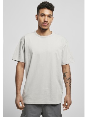 Мъжка изчистена тениска в светлосив цвят Urban Classics от органичен памук