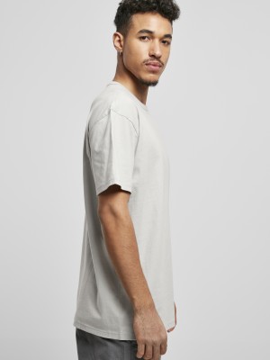 Мъжка изчистена тениска в светлосив цвят Urban Classics от органичен памук