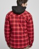 Мъжко яке в червено каре Urban Classics Plaid Quilted Shirt Jacket, Urban Classics, Якета Пролет / Есен - Complex.bg
