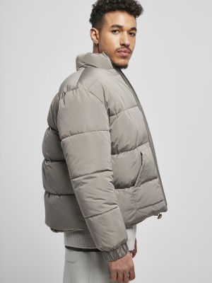 Мъжко зимно късо яке Urban Classics в сив цвят 