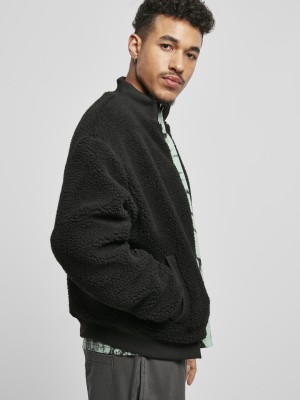Мъжко пухкаво яке в черен цвят Urban Classics