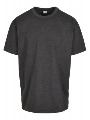 Мъжка изчистена тениска в тъмносив цвят Urban Classics charcoal 