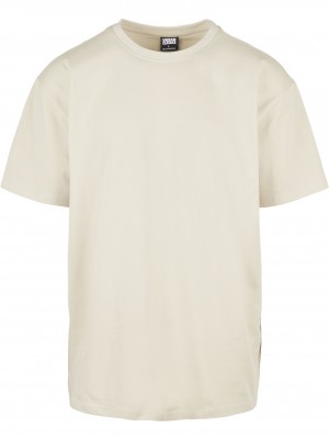 Мъжка изчистена тениска в пясъчен цвят Urban Classics