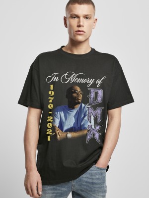 Тениска в черен цвят Mister Tee DMX In Memory Off 