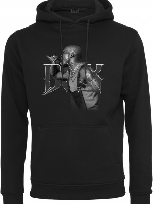 Мъжки суичър в черен цвят Mister Tee DMX Mic 