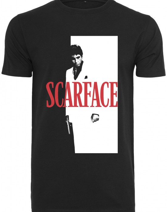 Мъжка тениска в черен цвят Merchcode Scarface, MERCHCODE, Тениски - Complex.bg