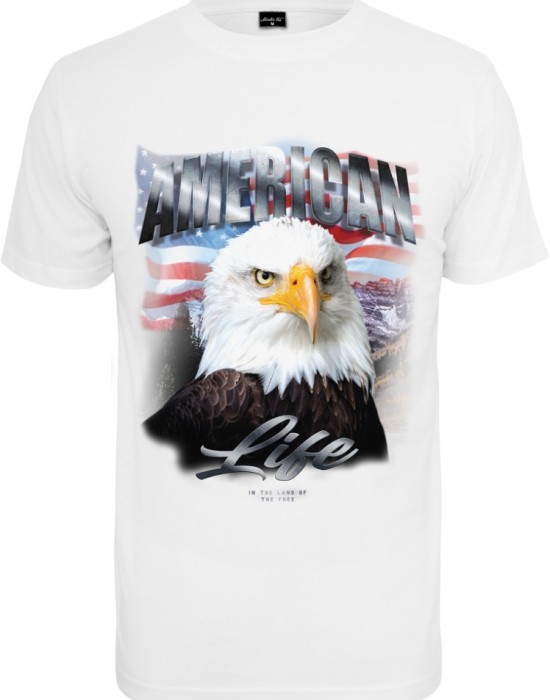 Мъжка тениска в бял цвят Mister Tee American Life Eagle, Mister Tee, Тениски - Complex.bg